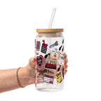 Thriller True Crime Glass Cups