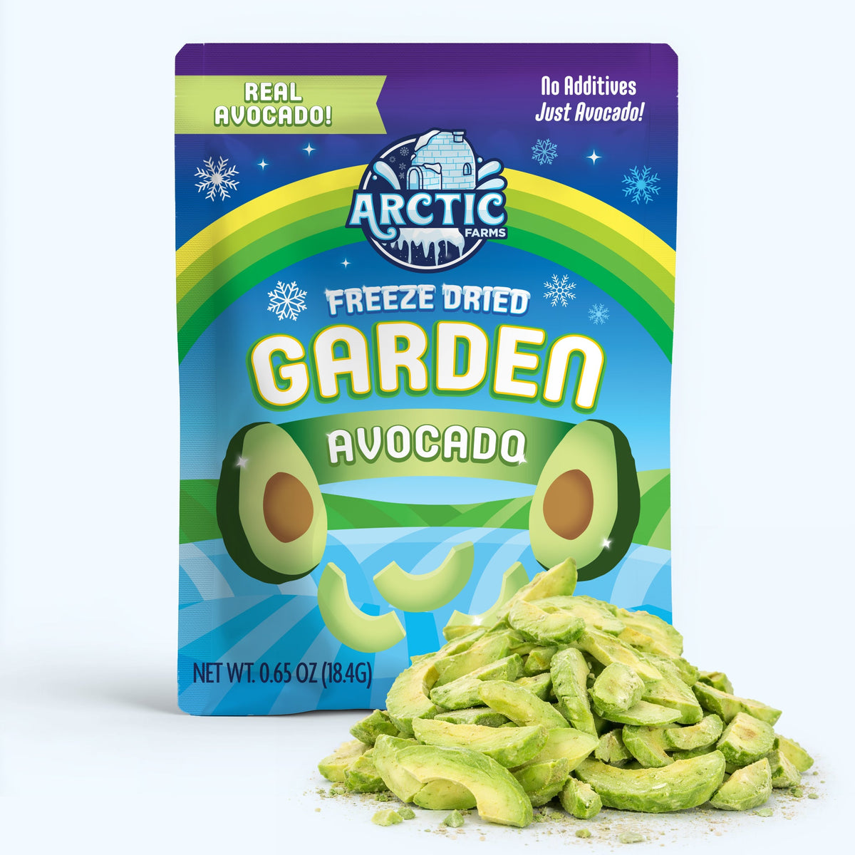 Freeze Dried Avocado Slices