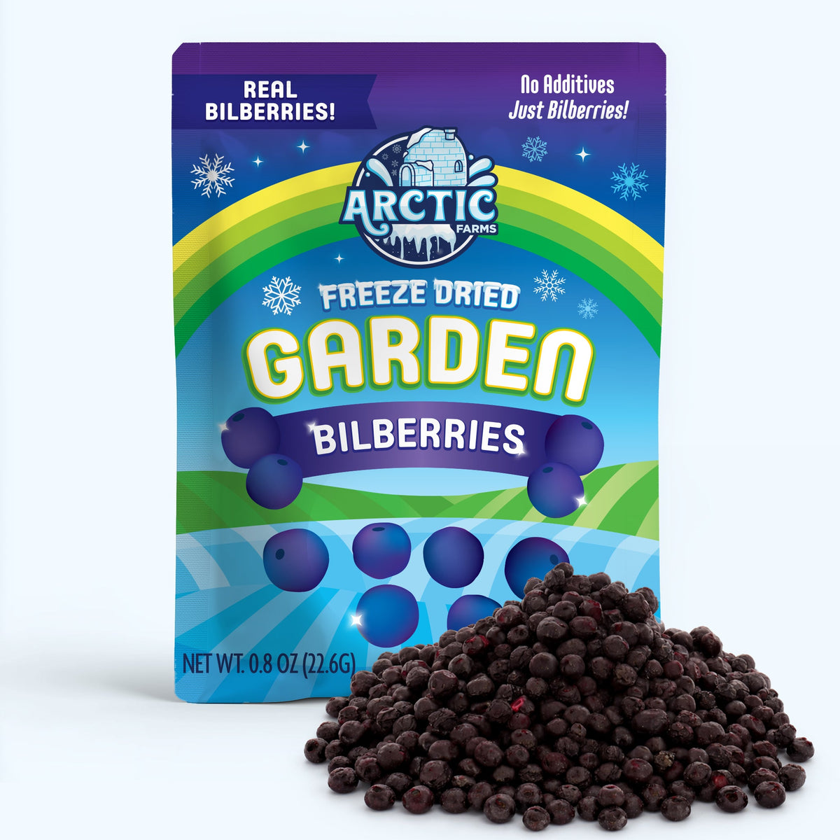 Freeze Dried Wild Bilberries