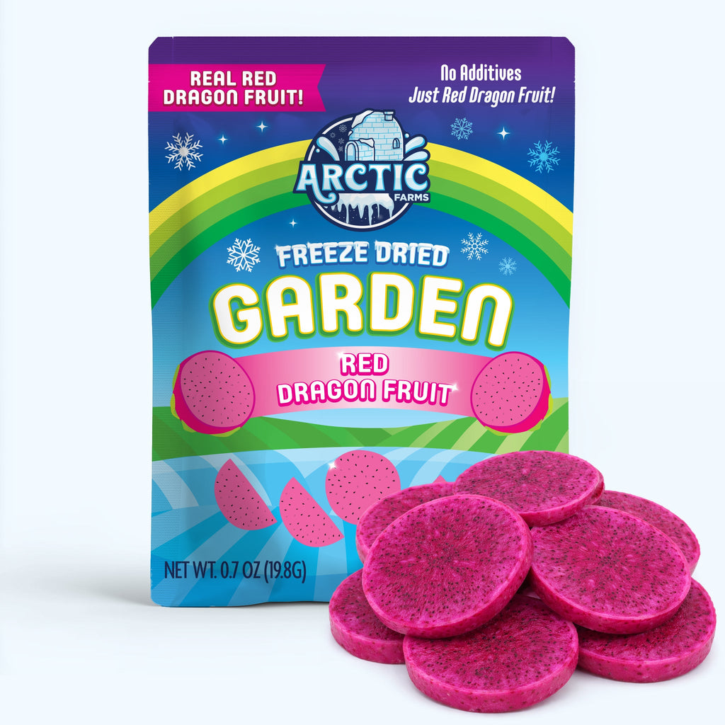 Freeze Dried Red Dragon Fruit Slices