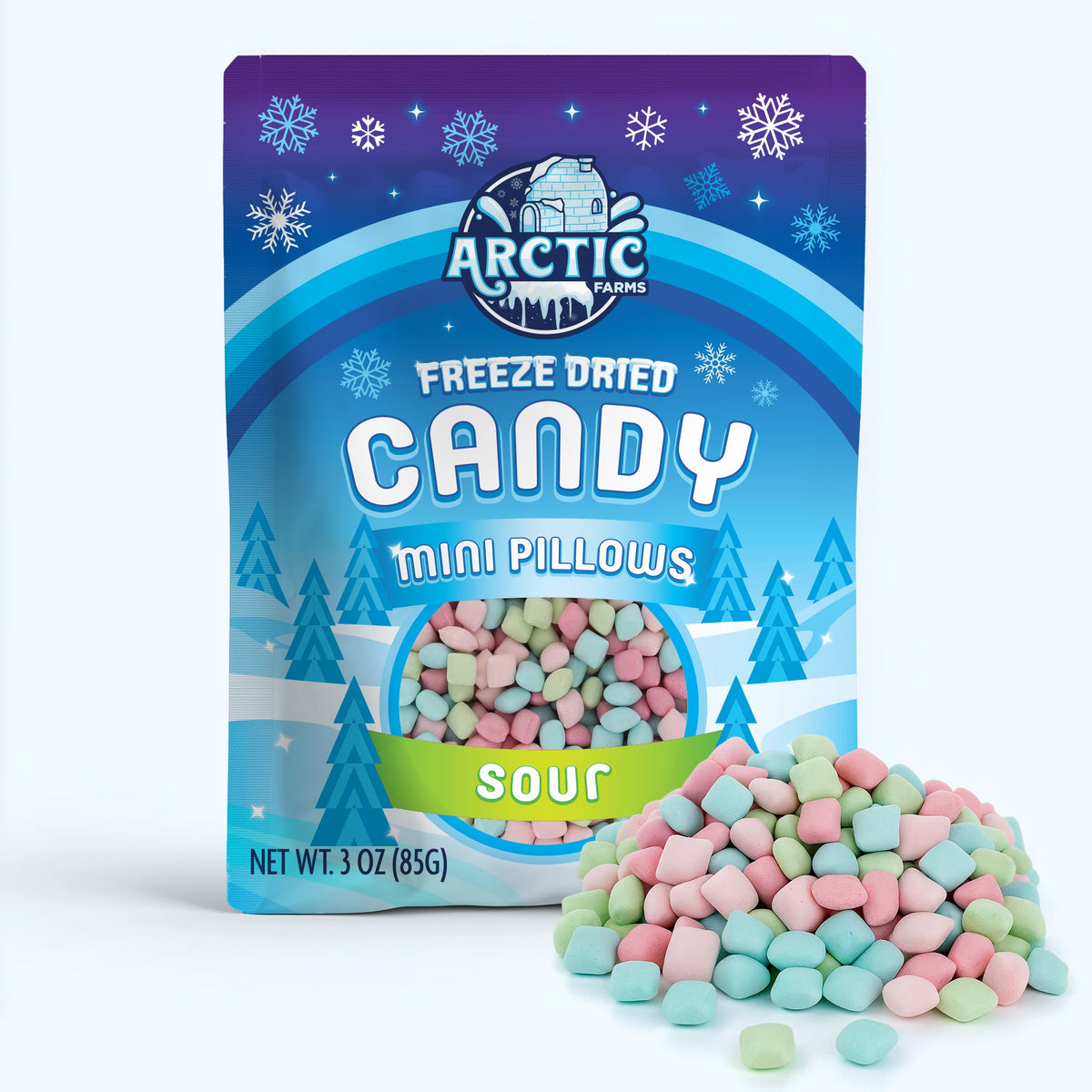 Freeze Dried Mini Pillows Candy