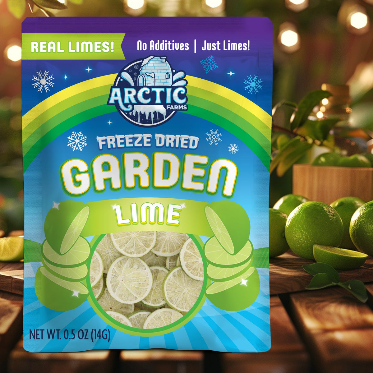 Freeze Dried Lime Slices