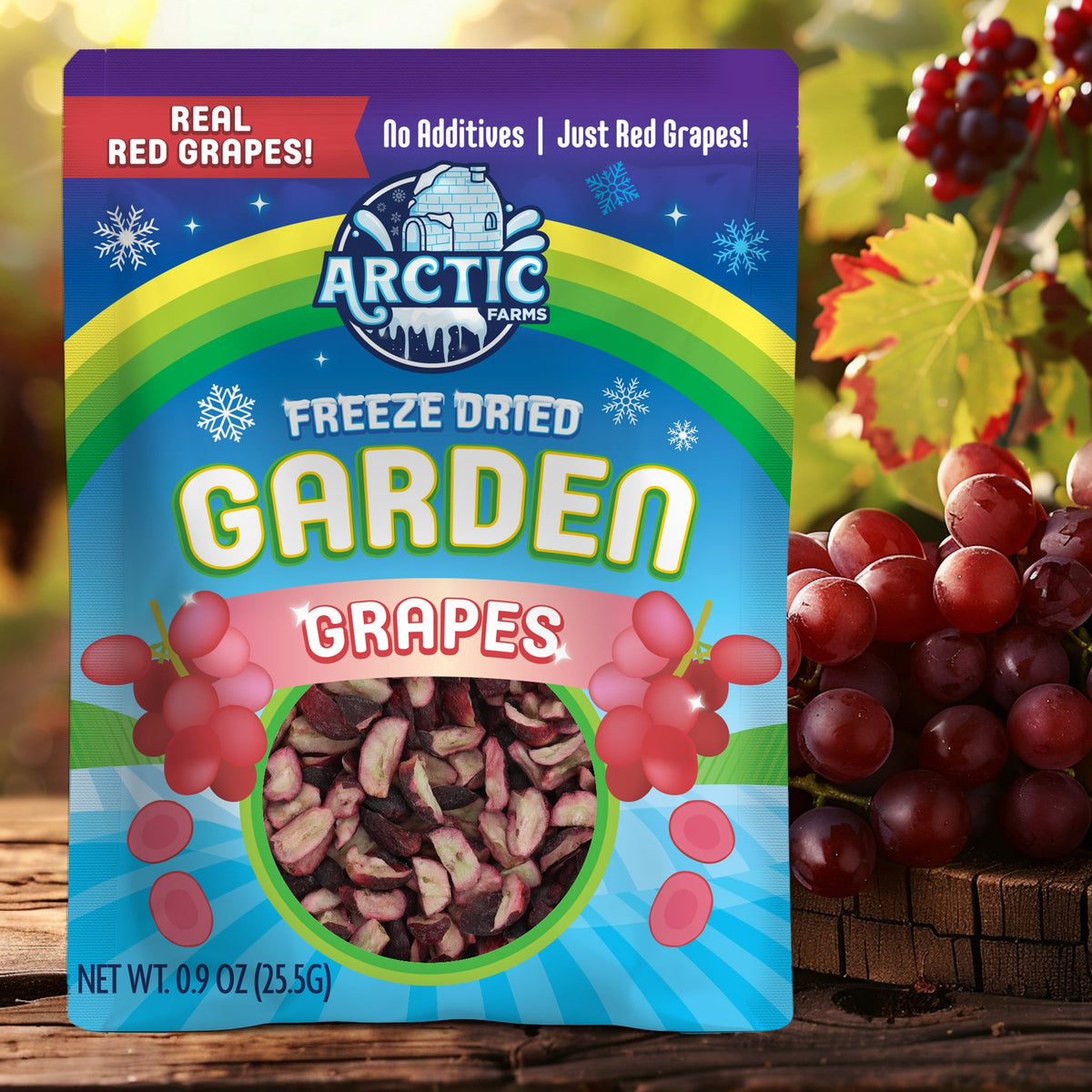 Freeze Dried Red Grapes
