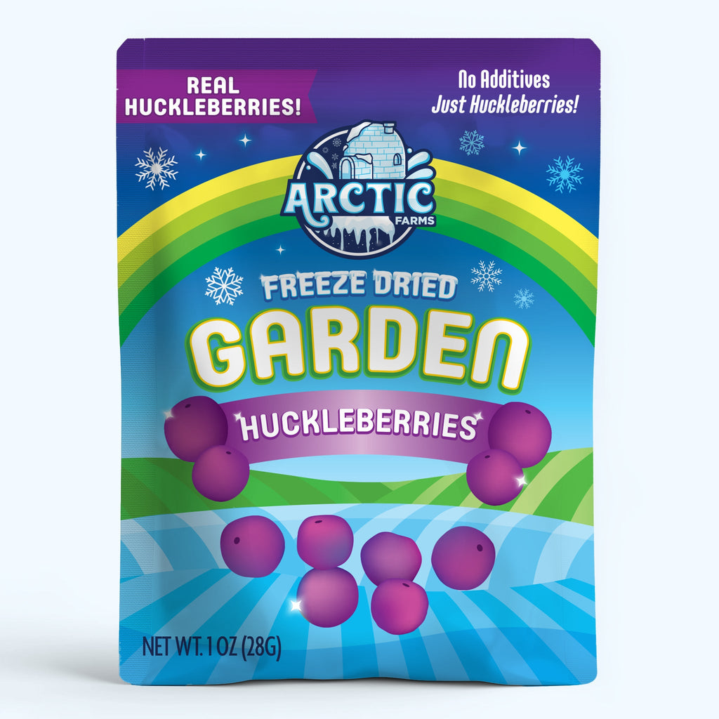 Freeze Dried Wild Blue Huckleberries