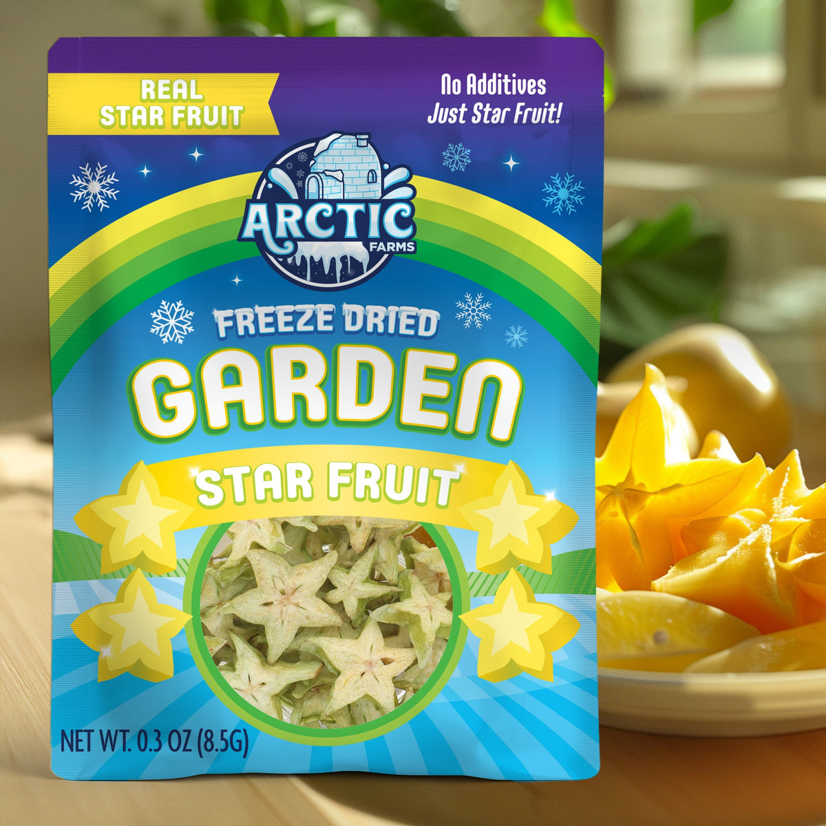 Freeze Dried Starfruit