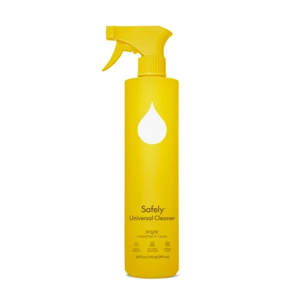 Safely Universal Cleaner Spray, Bright Scent, 20 fl oz (Case of 6)