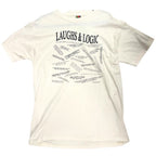 Laugh & Logic Tee | White | Multiple Sizes | Sandhills Specialty Gifts and Crafts