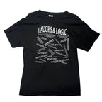Laugh & Logic T-Shirt | Black | Multiple Sizes | Sandhills Specialty Gifts and Crafts