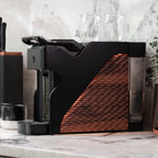 Line1 Espresso and Coffee Machine: Satin Black & Grain