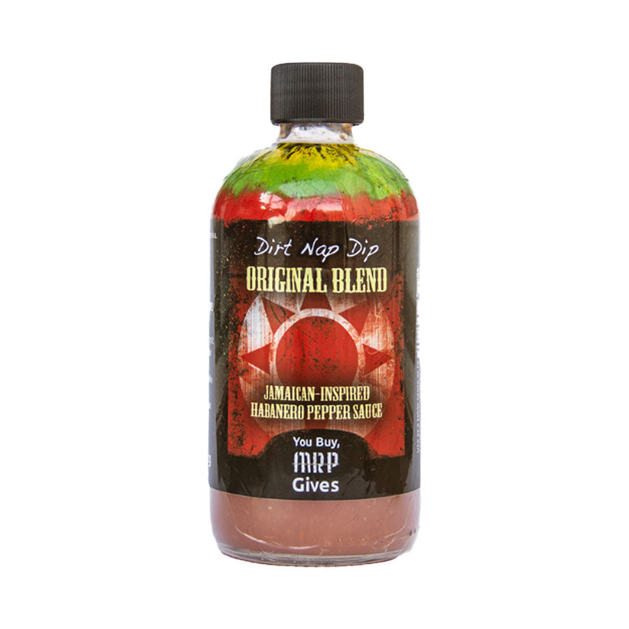 Dirt Nap Dip Original Blend Hot Sauce | 8 oz | Mystic Rhoads Productions