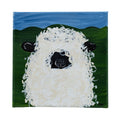 Normon The Sheep Canvas Painting | 8" x 8" | The Pained Attic