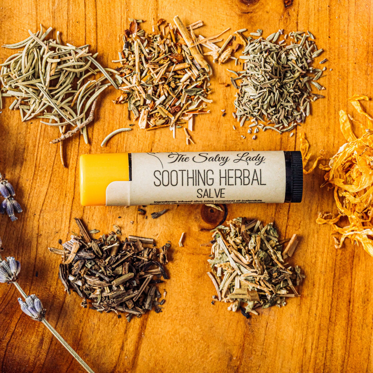 First Aid Balm Pack | Includes Herbal, Cuticle, Cracked Heel & Chest Balms | The Salvy Lady