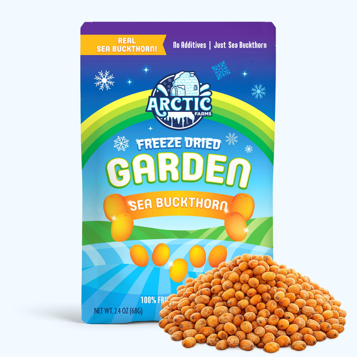 Freeze Dried Wild Sea Buckthorn