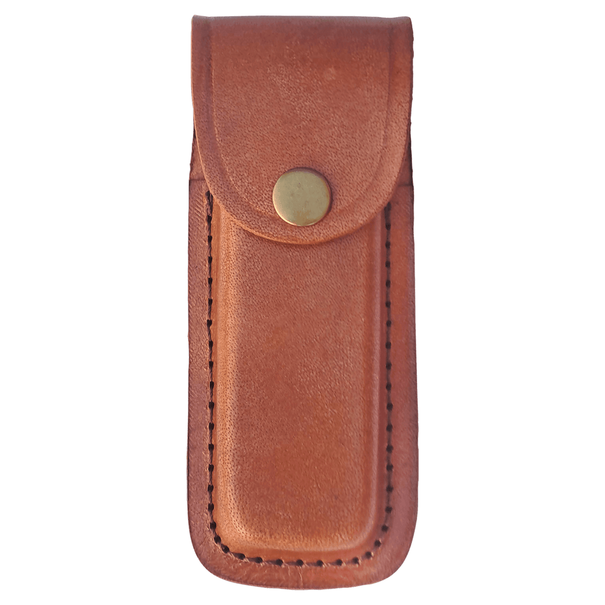Bison River Leather Folding Knife Sheath (up to 3" Closed) with Snap Closure