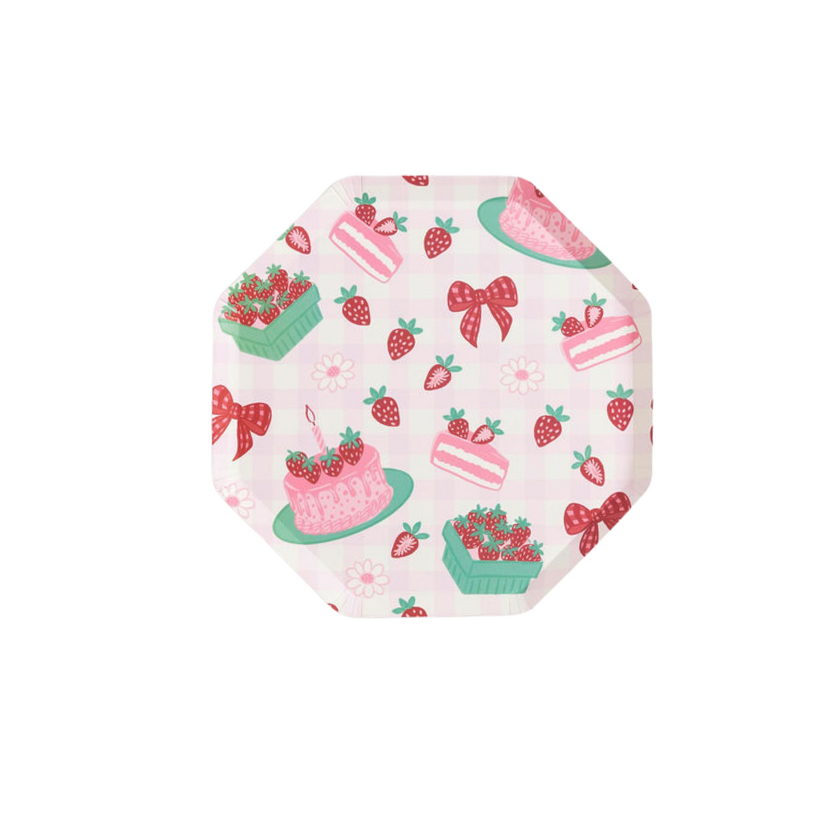 Strawberry Delight Plate