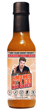 Trailer Park Boys Ricky’s Smokes Let’s Go Hot Sauce – Smoked Scotch Bonnet 5oz