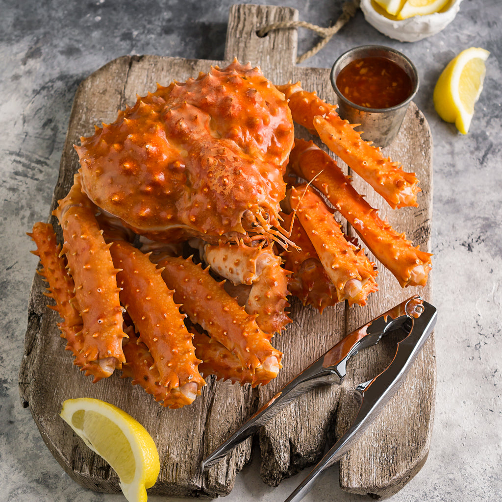 Whole Alaskan King Crab | 4+ lb & 5+ lb