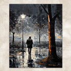 Canvas Print: "Solitary Reflection"