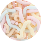 Freeze Dried Marshmallow Spaghetti