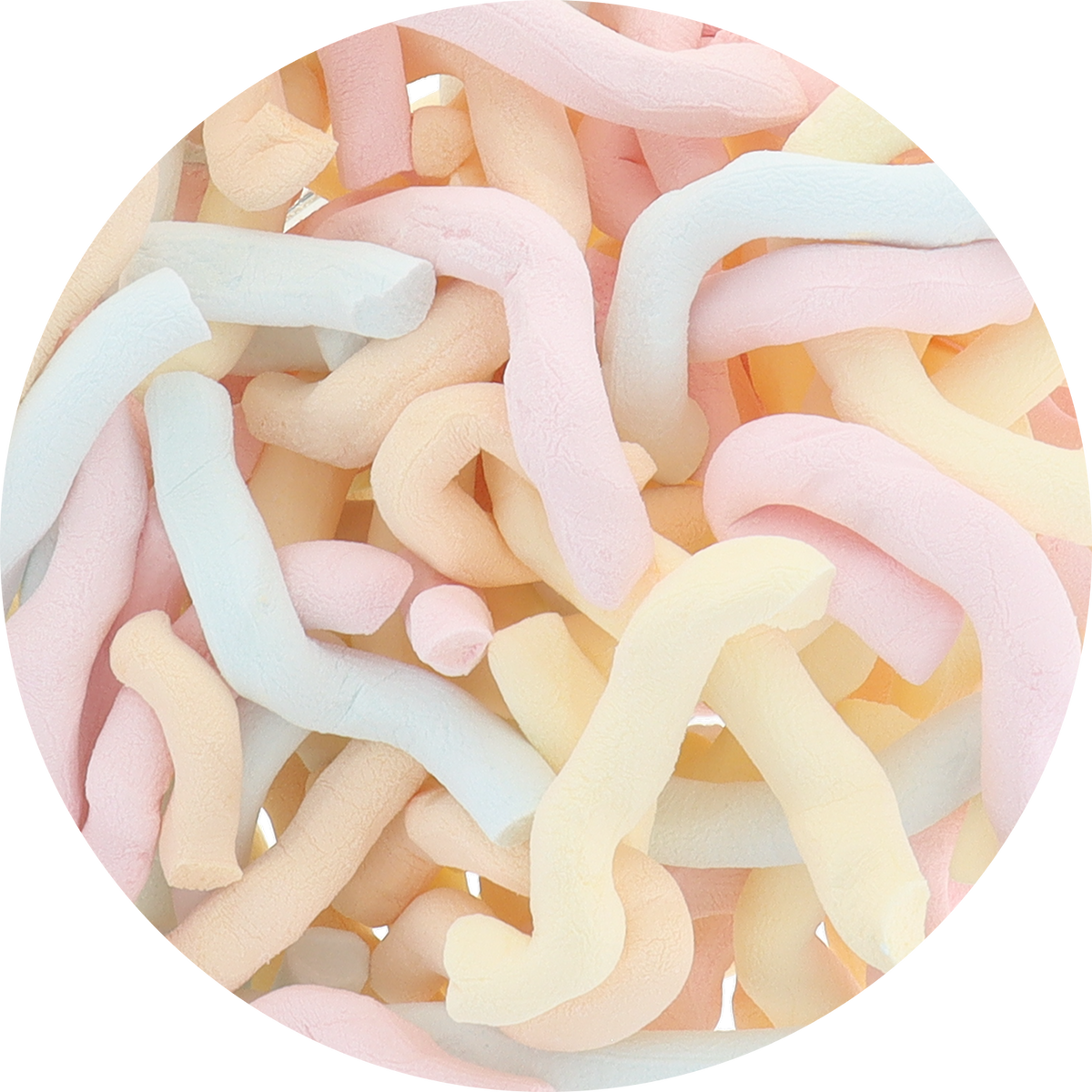 Freeze Dried Marshmallow Spaghetti
