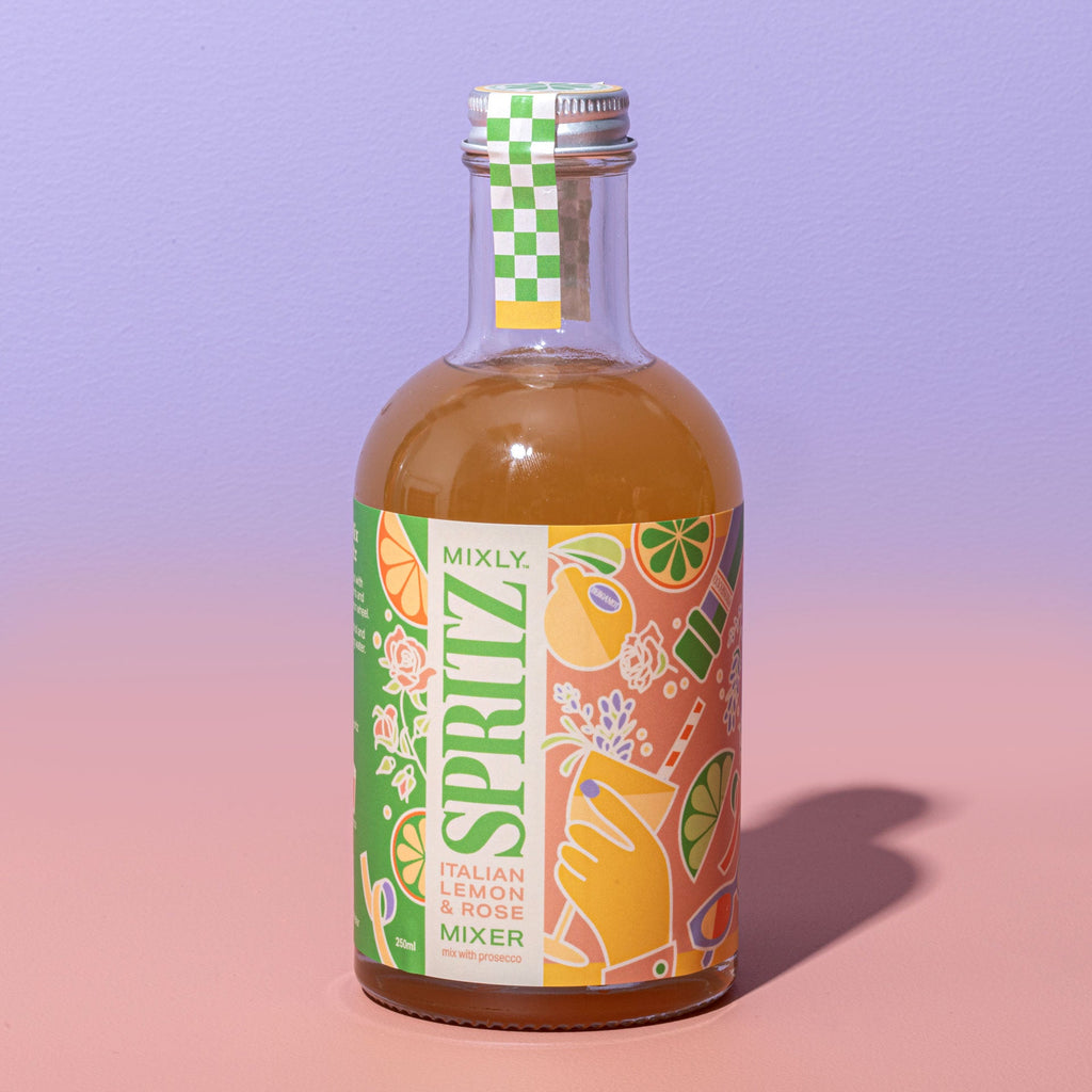 New! Italian Lemon & Rose Spritz | Non Alcoholic Cocktail & Mocktail Mixer