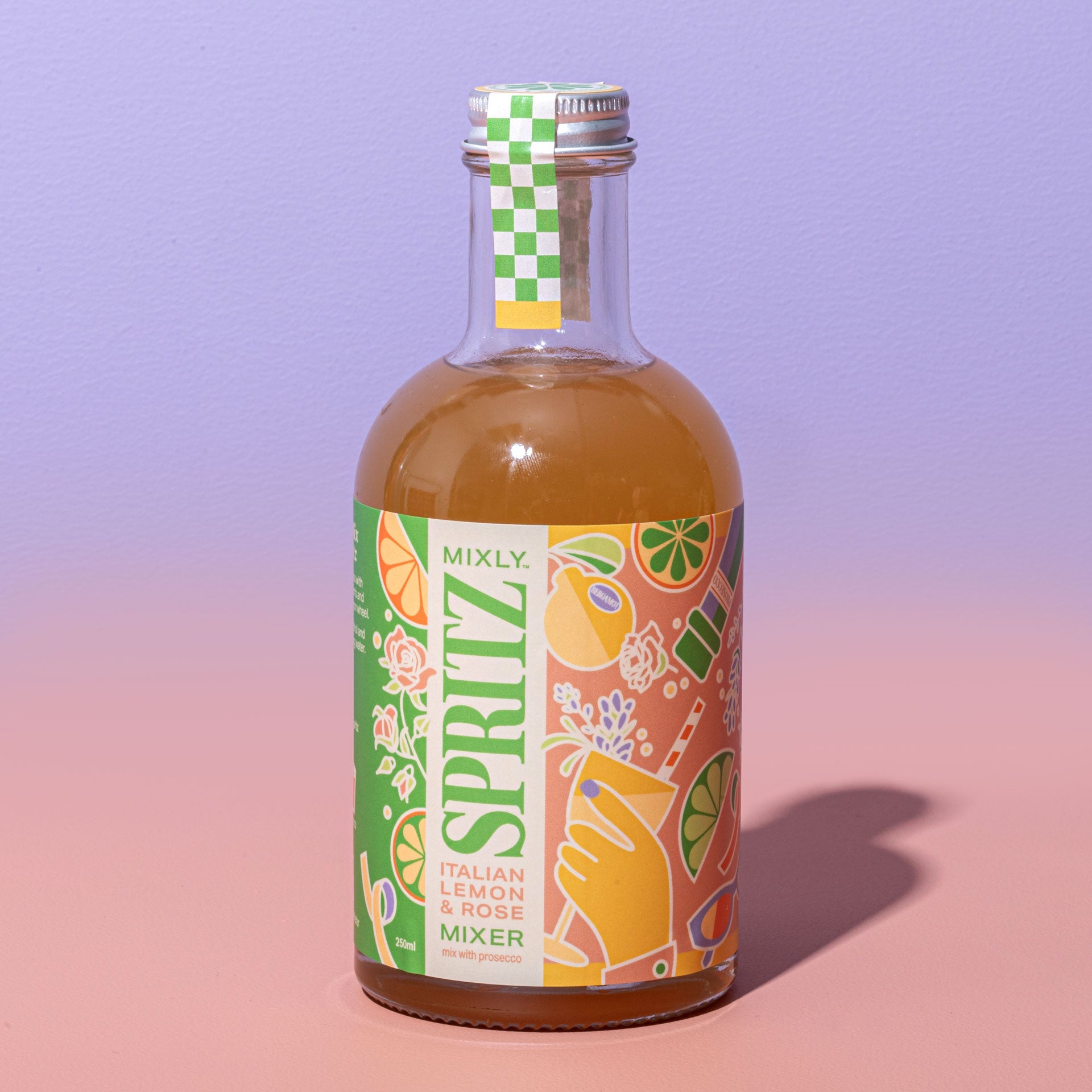 New! Italian Lemon & Rose Spritz | Non Alcoholic Cocktail & Mocktail Mixer