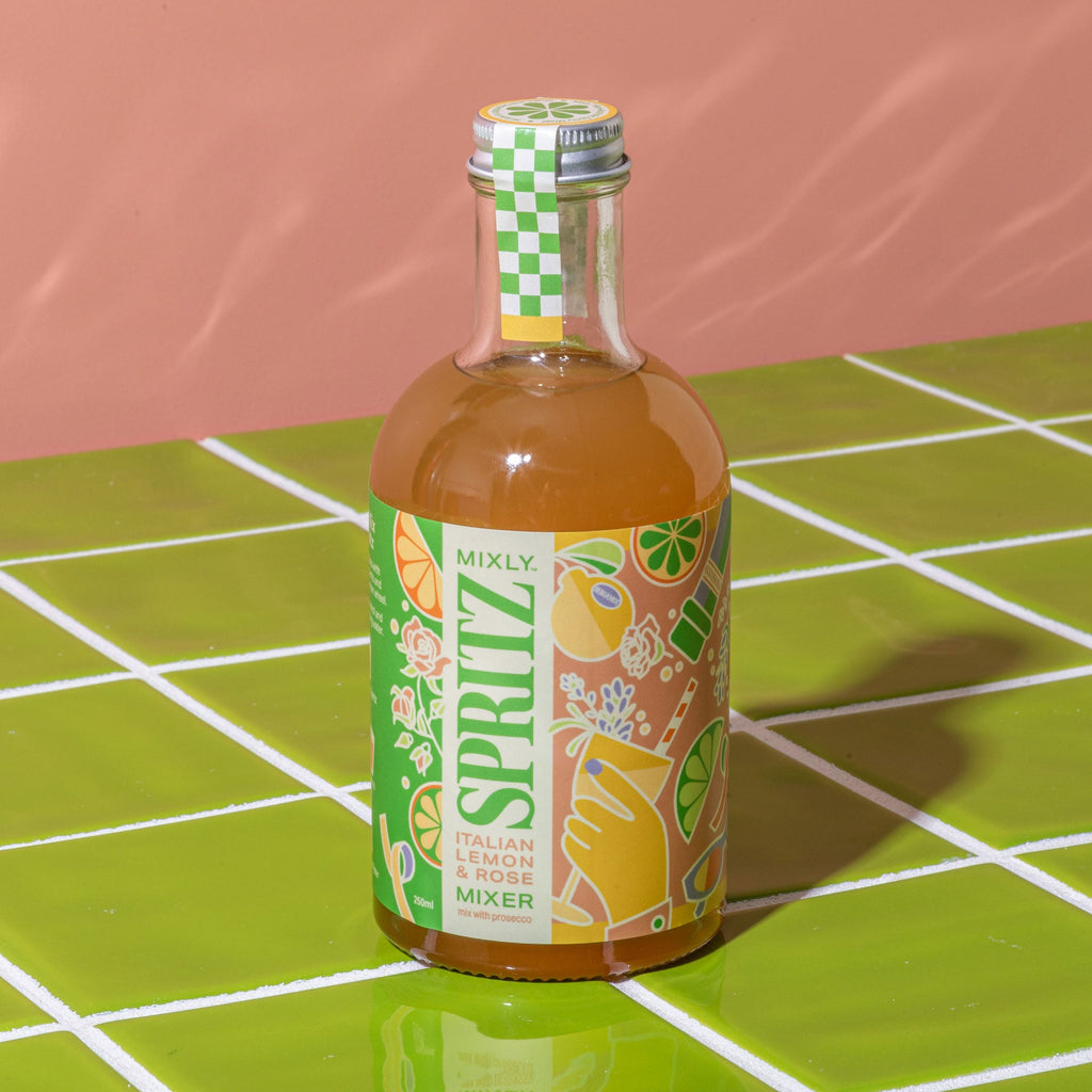 New! Italian Lemon & Rose Spritz | Non Alcoholic Cocktail & Mocktail Mixer