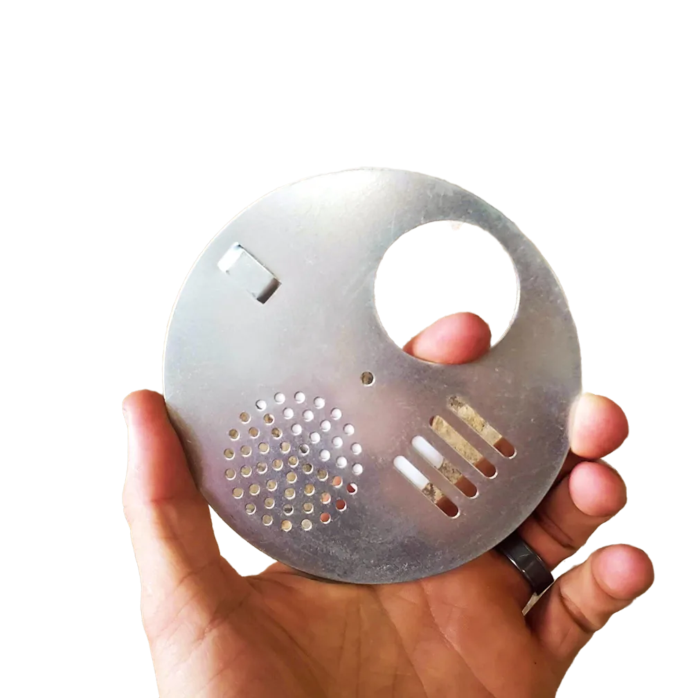 Steel, Large, Round Disc Entrance Reducer