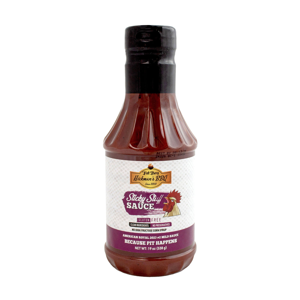 Sticky Stuff Gluten Free Natural BBQ Sauce 19 oz