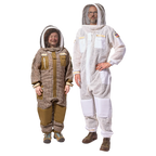 Sting Stopper Professional Ventilated Beekeeping Suit - Beekeeper White