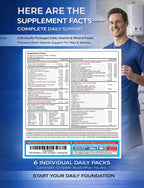 Vital 4U Vitamin Sample Pack - 6 Pouches
