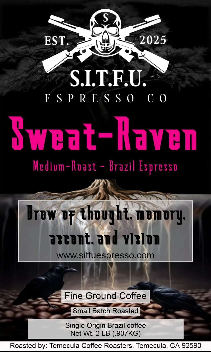 Sweat-Raven Brazil Espresso...