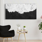 Black And White Painting Canvas Wall Art