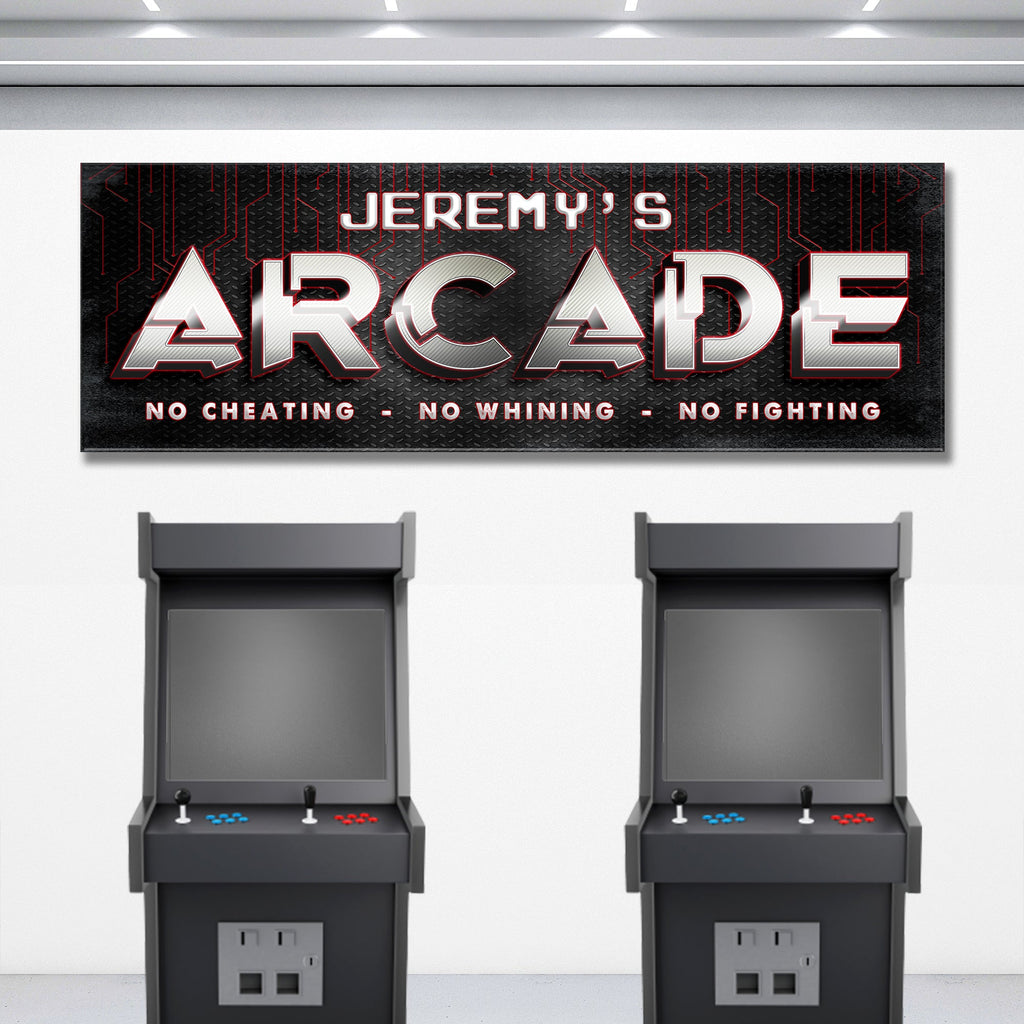Arcade Family Sign