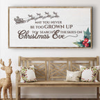Christmas Eve Farmhouse Sign
