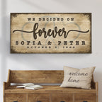 We Decided On Forever Sign II
