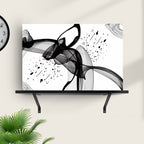 Minimalist Black Abstract Canvas Wall Art