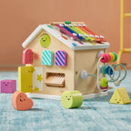 Tiny Land® Cottage Activity Cube - Rainbow