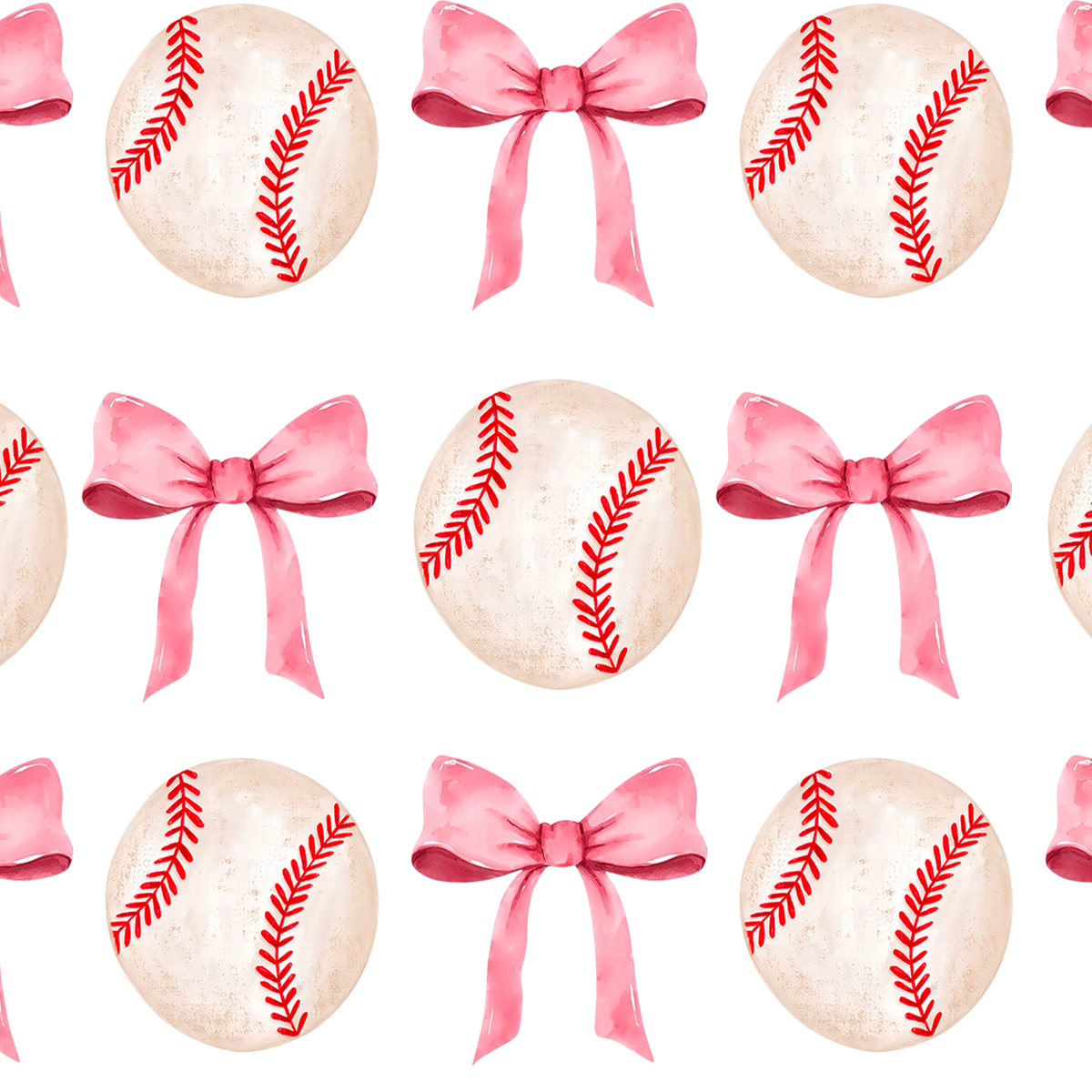 Coquette Baseball Glass Cups
