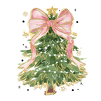 Cozy Christmas Trees Glass Cups