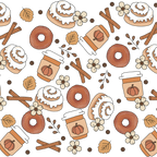 Pumpkin Spice & Cinnamon Glass Cups