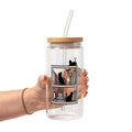 Shelf Cats Glass Cups