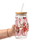 Cozy Christmas Glass Cups