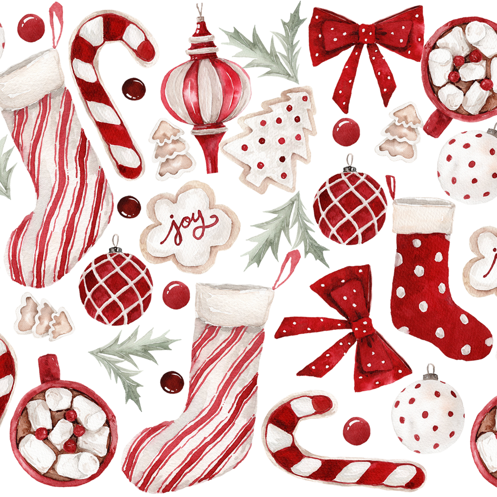 Cozy Christmas Glass Cups
