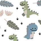 Tiny Dinos Glass Cups