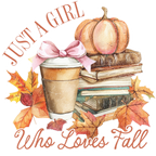 Just a Girl Who Loves Fall Glass Cups