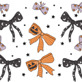 Halloween Bows Glass Cups