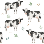 Cow Print Glass Cups