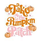 Take Me to the Pumpkin Patch Glass Cups