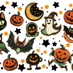 Retrocore Halloween Glass Cups